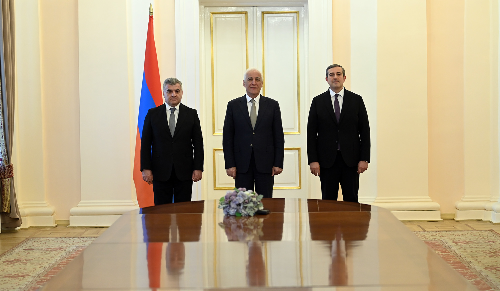 Հանրապետության նախագահի նստավայրում տեղի է ունեցել դատավորի երդման արարողություն