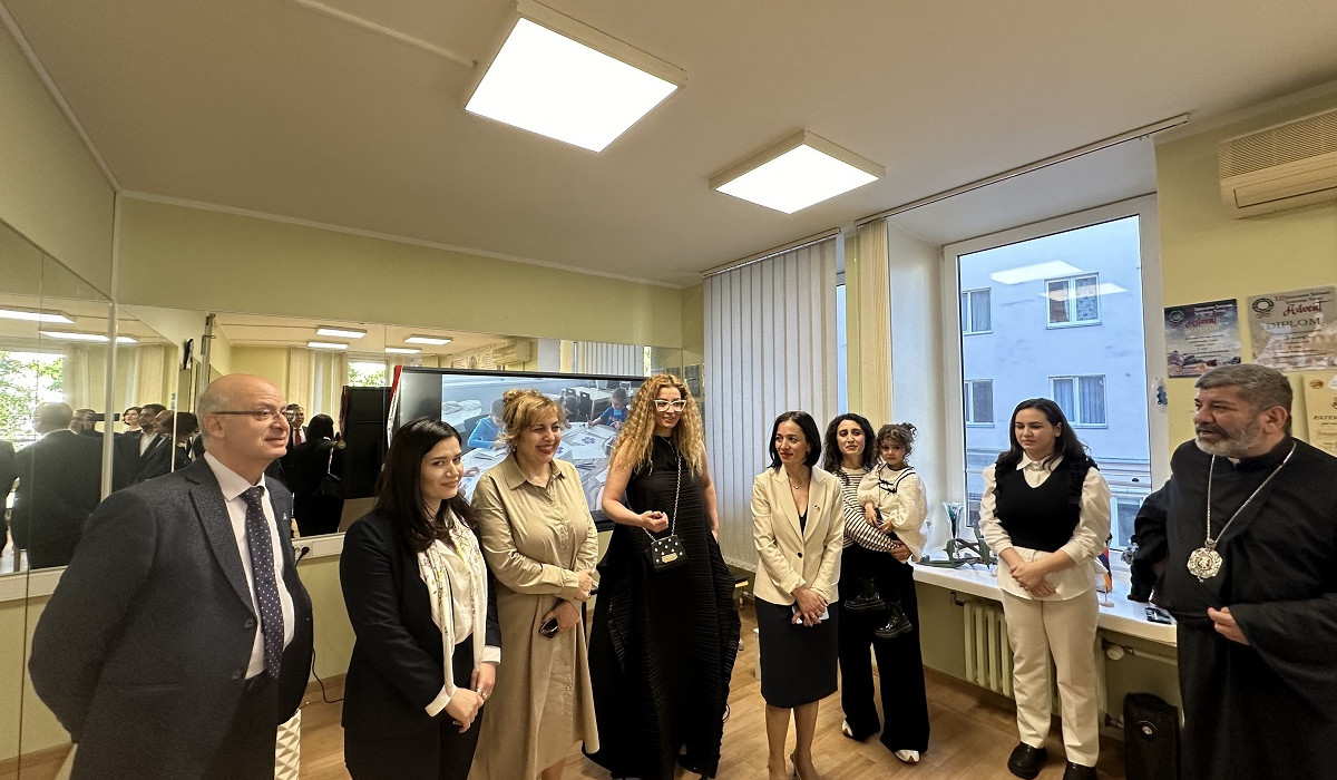 Ժաննա Անդրեասյանն այցելել է Էստոնիայի հայկական կիրակնօրյա դպրոց