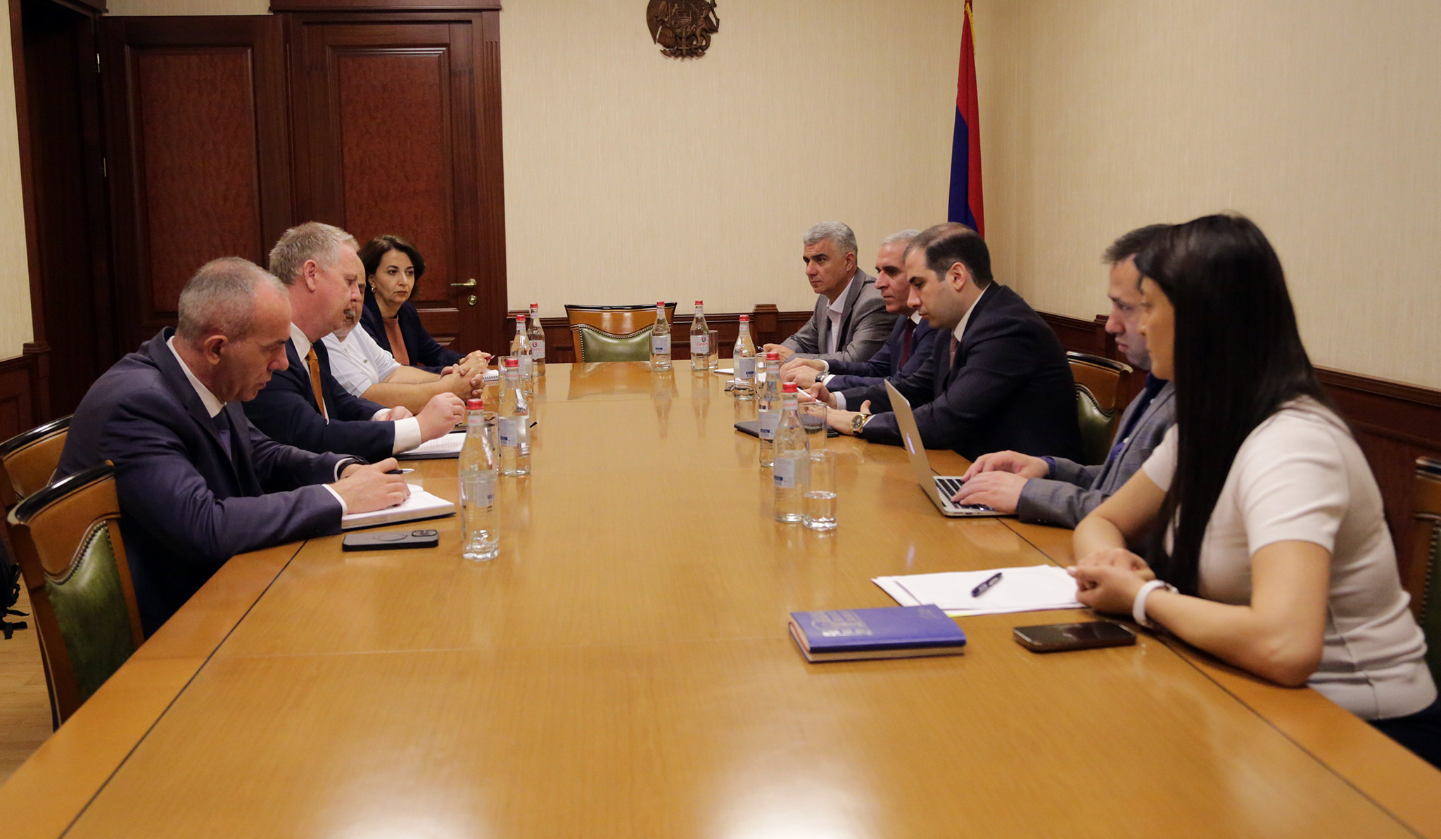 ՊԵԿ նախագահը հանդիպել է Արժույթի միջազգային հիմնադրամի փորձագիտական խմբի ղեկավարի հետ