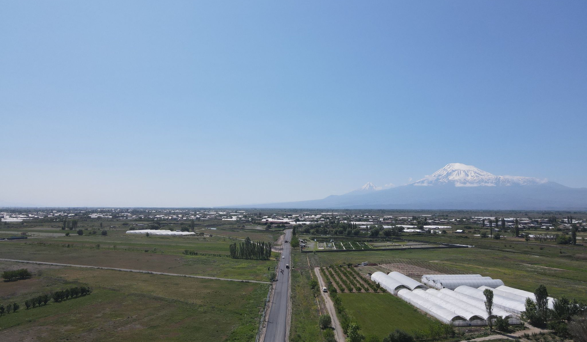 Հիմնանորոգվում է Լուսագյուղ բնակավայրը Ջրառատին միացնող ավտոճանապարհի 2.1 կմ հատվածը