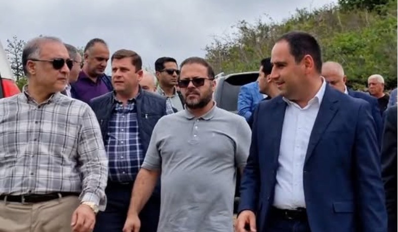 ՏԿԵ նախարարը հետևել է Հայաստան-Իրան բարձրավոլտ էլեկտրահաղորդման գծի շինարարական աշխատանքներին