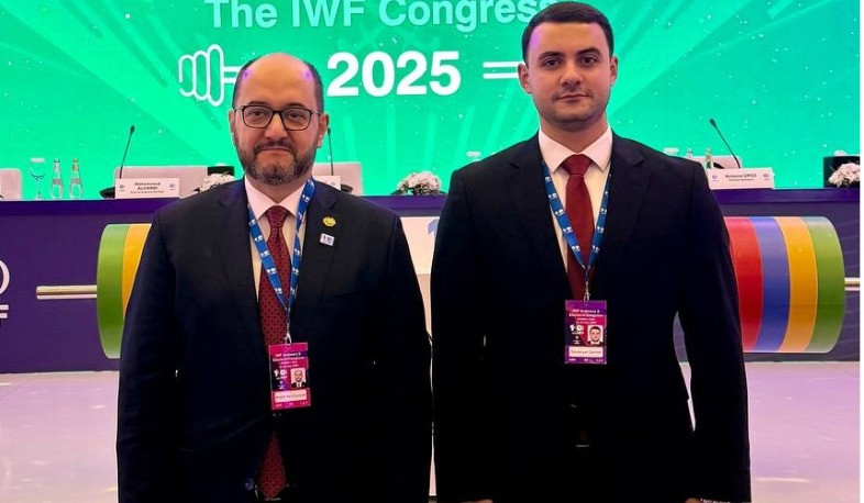 Արայիկ Հարությունյանն ու Սամվել Գասպարյանը մասնակցում են Ծանրամարտի միջազգային ֆեդերացիայի համաժողովին