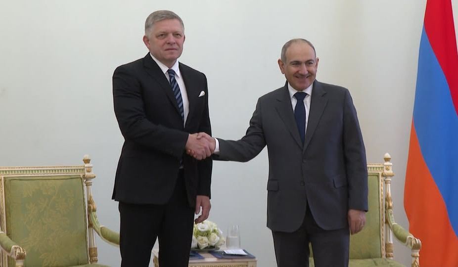 Slovakiyanın baş naziri ilə məhsuldar müzakirəmiz oldu: Nikol Paşinyan