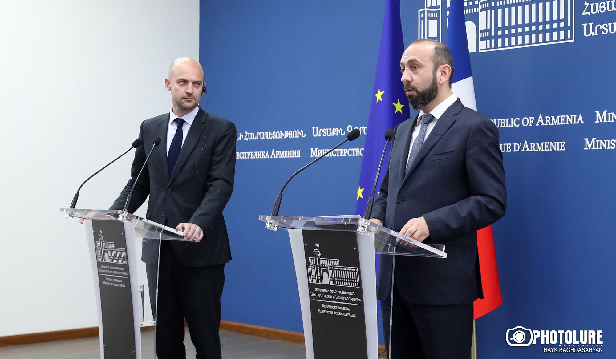 Biz Ermənistan və Fransa arasında zəngin ikitərəfli gündəliyi müzakirə etdik: Mirzoyan