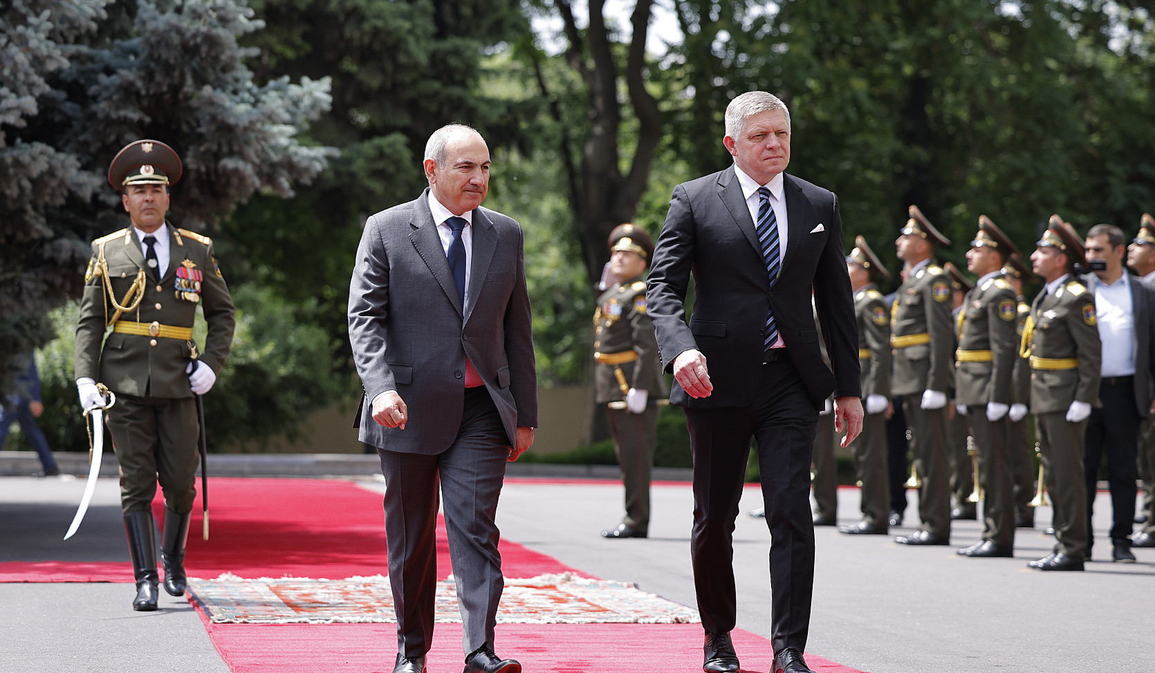 Հայաստանն ու Սլովակիան ունեն հարաբերություններ զարգացնելու հսկայական ներուժ. տեղի է ունեցել Փաշինյան- Ֆիցո հանդիպումը