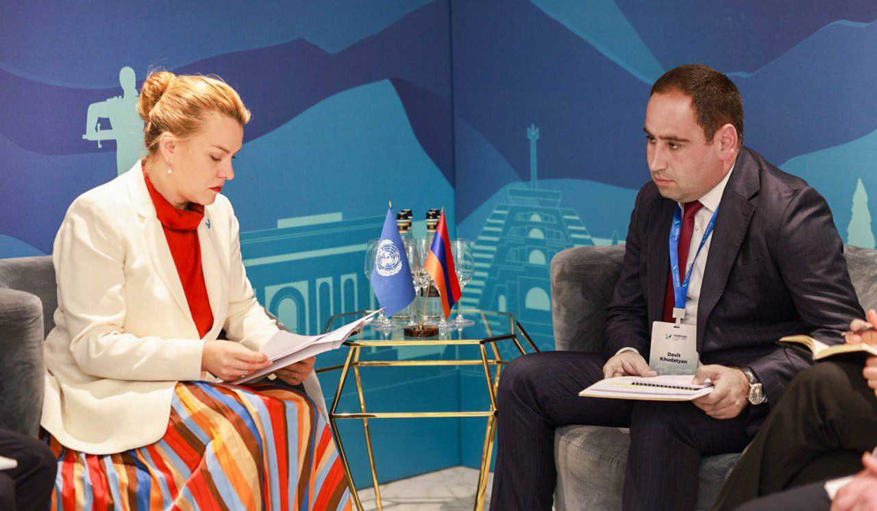 ՏԿԵ նախարարն ու Տատյանա Մոլչանը քննարկել են ՏԿԵՆ-ՄԱԿ ԵՏՀ համագործակցության պորտֆելը