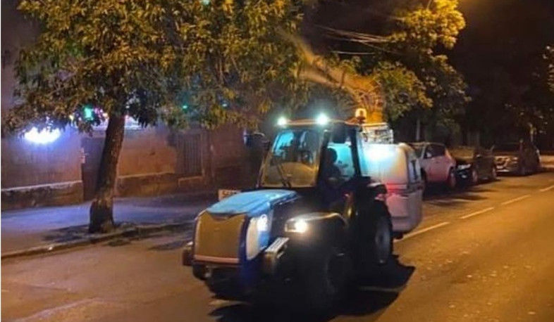 Տիգրան Մեծի պողոտայում և Ամիրյան փողոցում ծառերի սրսկման աշխատանքներ են իրականացվելու․ հորդորում են փակել պատուհանները