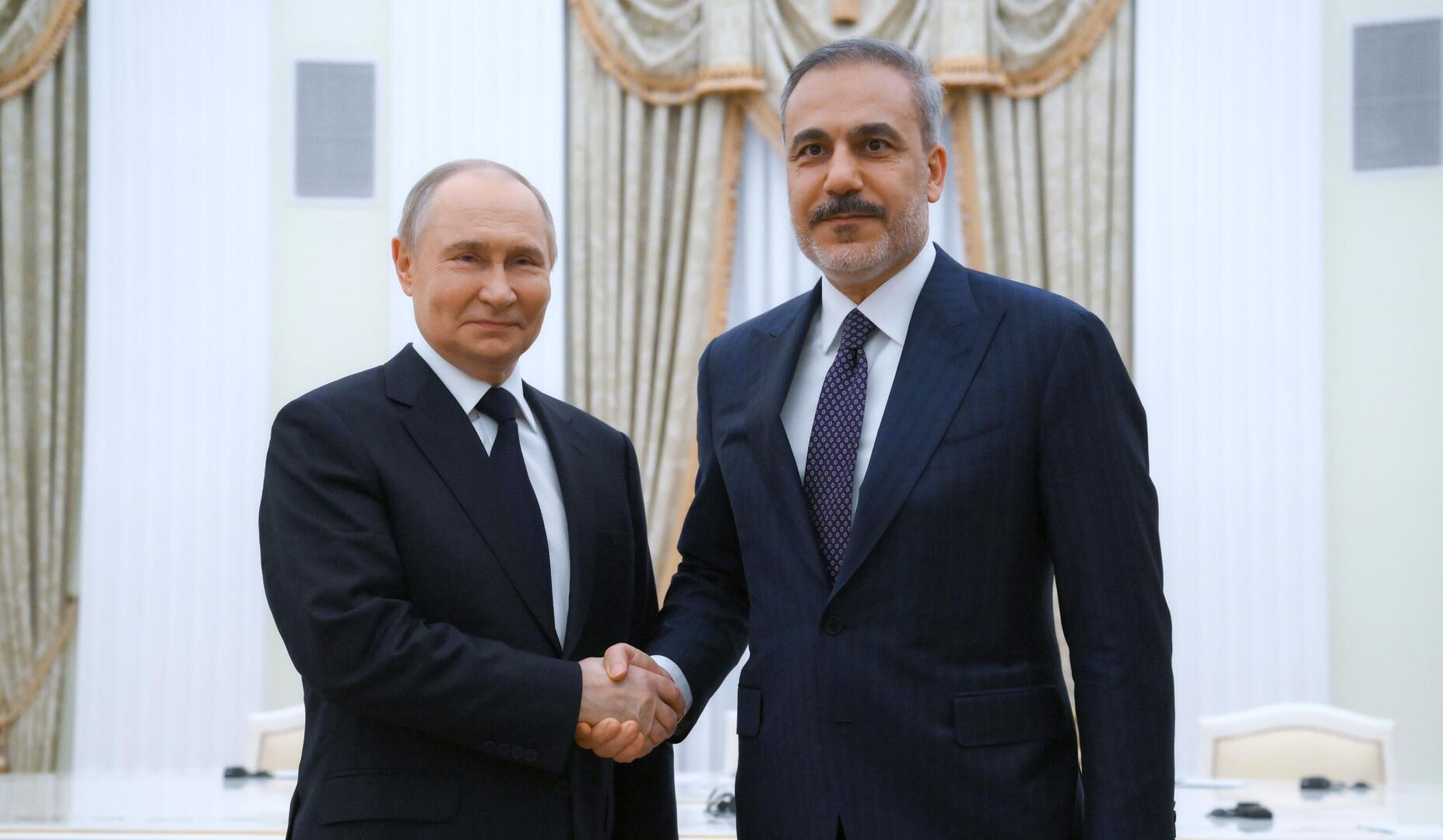 Putin meets Turkish FM Fidan in Moscow
