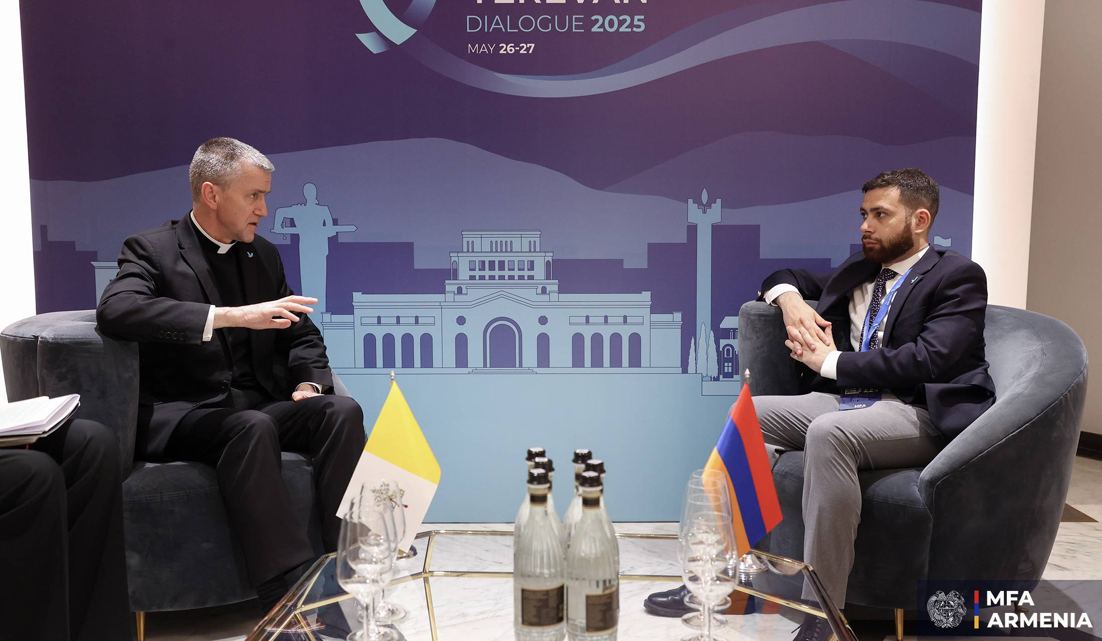 Քննարկվել են Հայաստանի և Սուրբ Աթոռի միջև հարաբերությունների ամրապնդման և զարգացման քայլերը