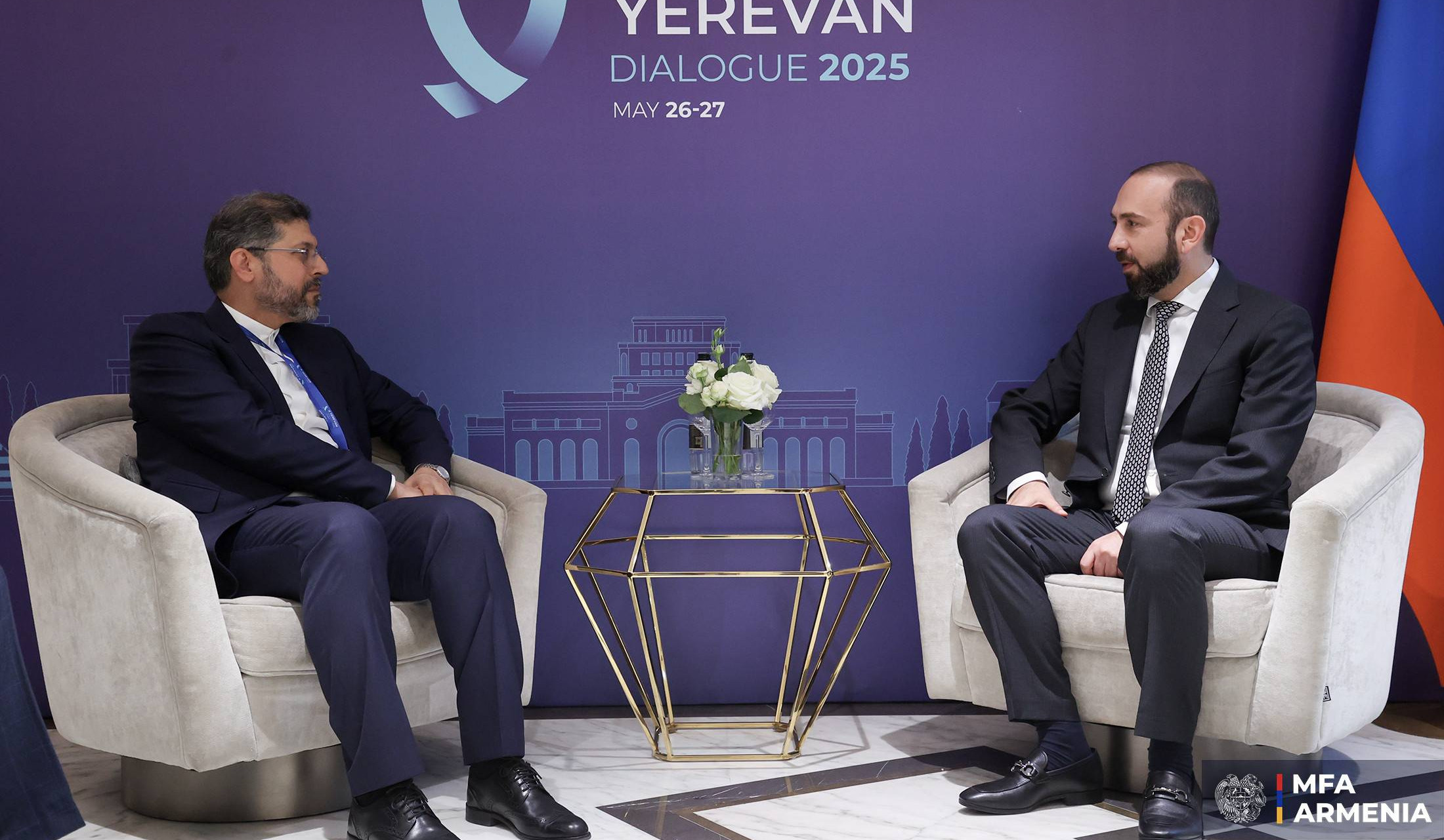 Встреча министра иностранных дел Армении с заместителем министра иностранных дел Ирана