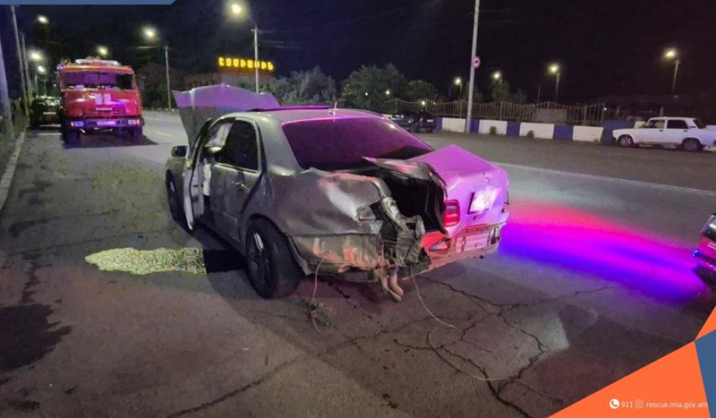 Վաղարշապատ-Երևան ճանապարհին մեքենաներ են բախվել․ կա տուժած