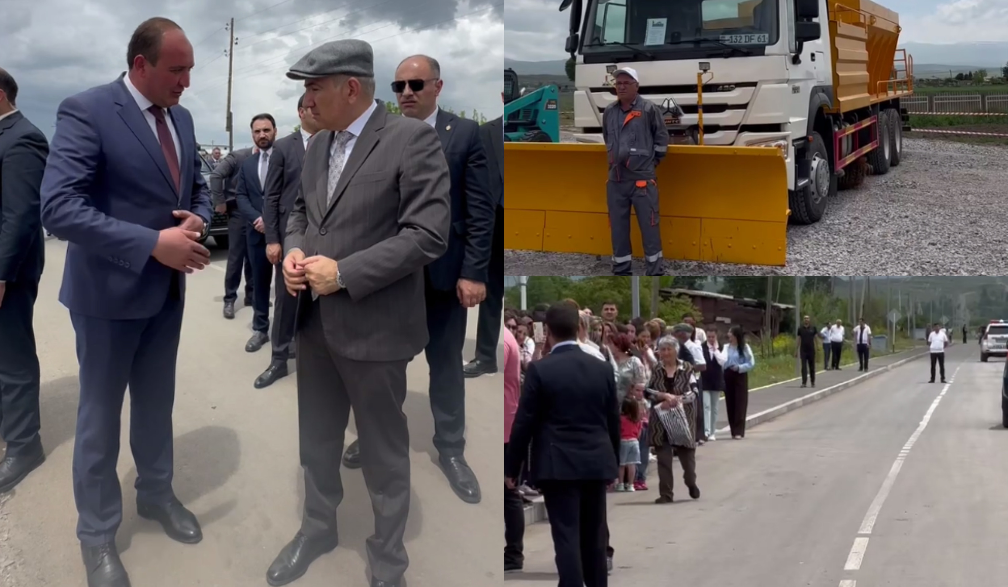 Ախուրյանում իրականացվել են ասֆալտապատման աշխատանքներ, ձեռք են բերվել տեխնիկական միջոցներ. Փաշինյան