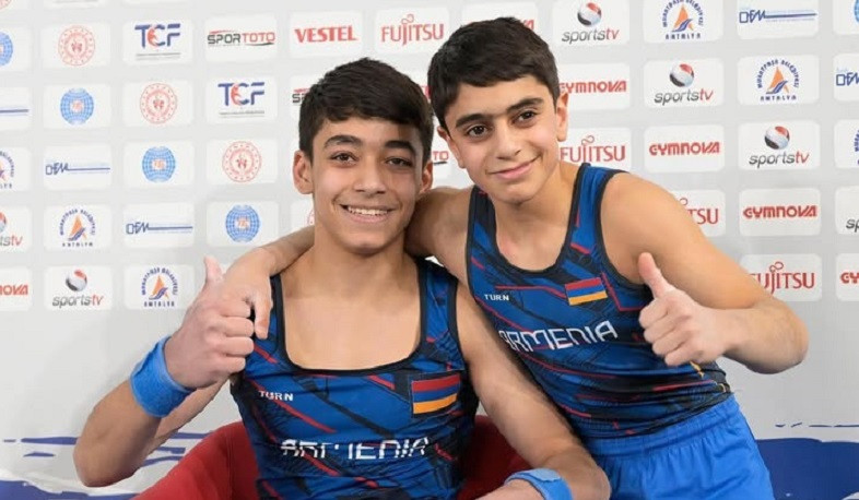 Համլետ Մանուկյանը հռչակվել է սպորտային մարմնամարզության Եվրոպայի չեմպիոն, Մամիկոն Խաչատրյանը՝ փոխչեմպիոն