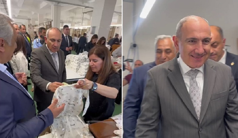 Գյումրիում գործող «ՍՎԵՏ-ՏԵՔՍ» կարի արտադրամասն օգտվել է Կառավարության տրամադրած արտոնությունից. Փաշինյան