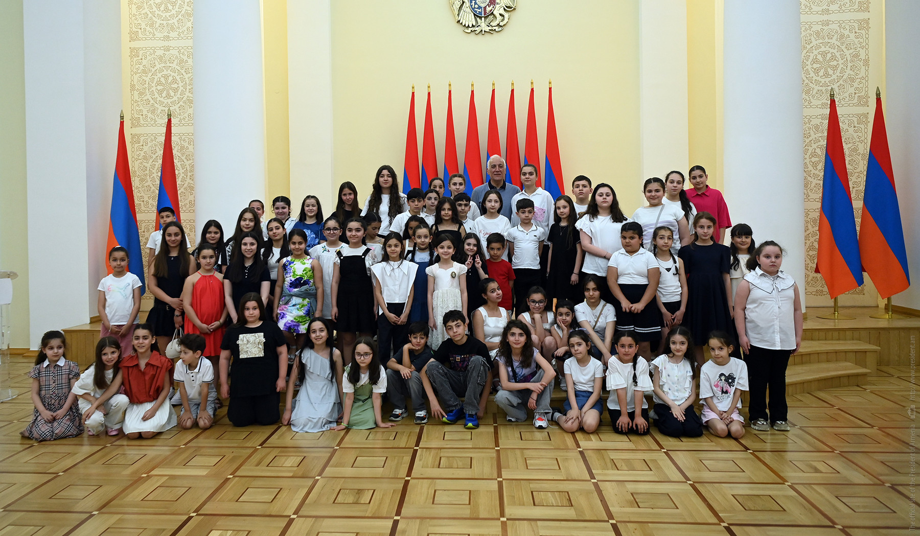 Մանկապատանեկան ժամանցային միջոցառում Հանրապետության նախագահի նստավայրում