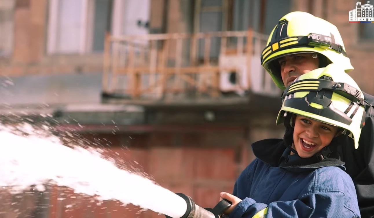 Հանուն ապահով, երջանիկ մանկության. Փրկարար ծառայությունը դիմել է երեխաներին