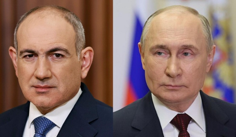 Vladimir Putin congratulated Nikol Pashinyan on his 50th birthday
