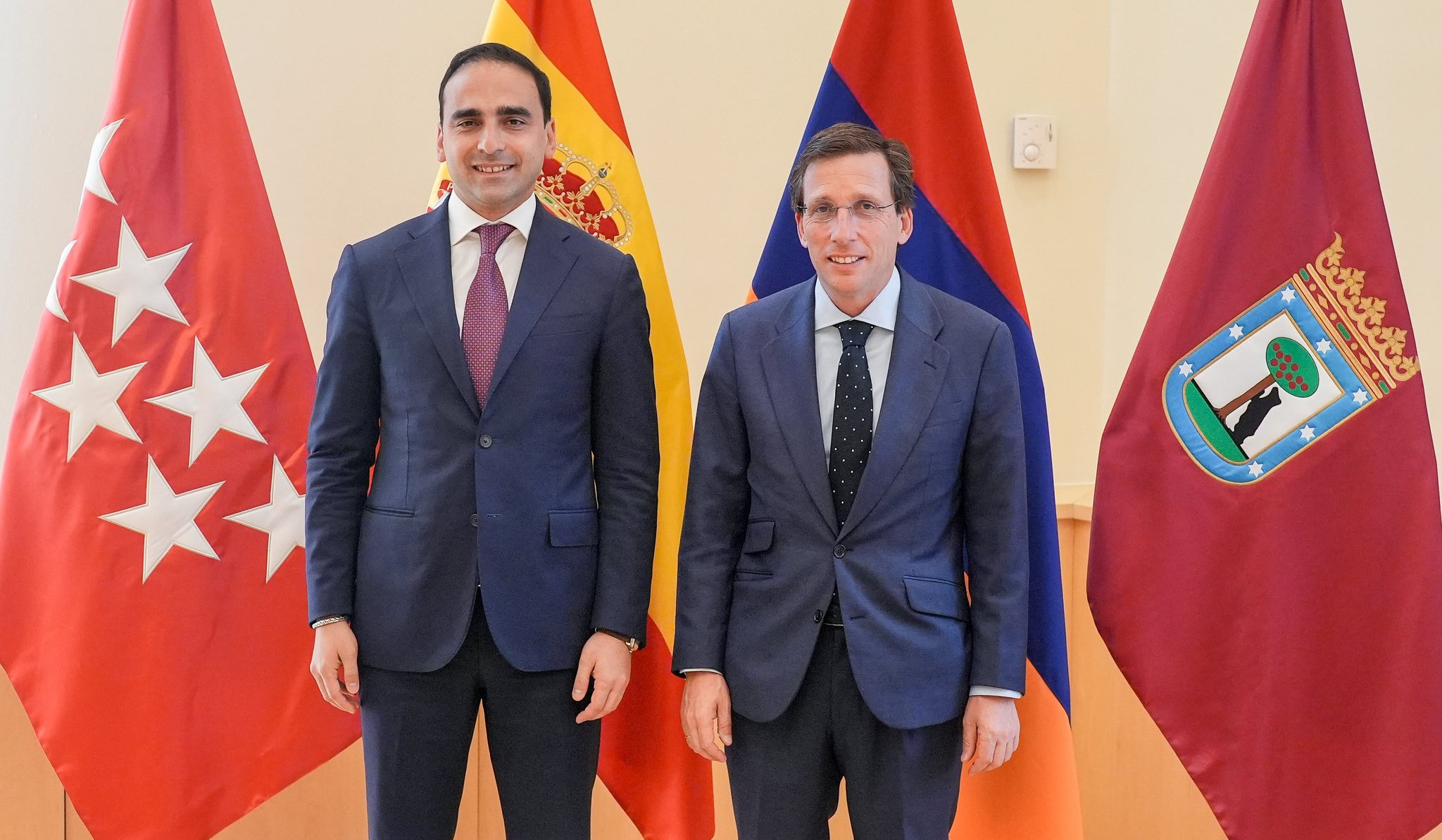 Երևանի ու Մադրիդի քաղաքապետները քննարկել են համագործակցության հիմնական ուղղություններն ու հետագա ընթացքը