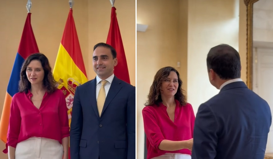 Իսաբել Դիաս Այուսոյի հետ քննարկել ենք Մադրիդի հետ համագործակցության հնարավոր ուղղությունները. Տիգրան Ավինյան