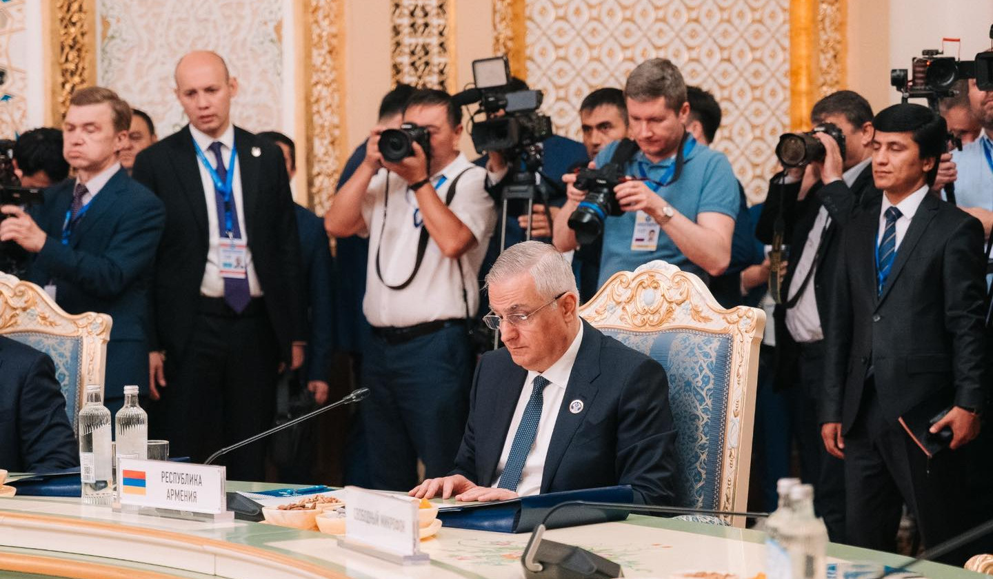 Մհեր Գրիգորյանը Դուշանբեում մասնակցել է ԱՊՀ պետությունների կառավարությունների ղեկավարների խորհրդի նիստին