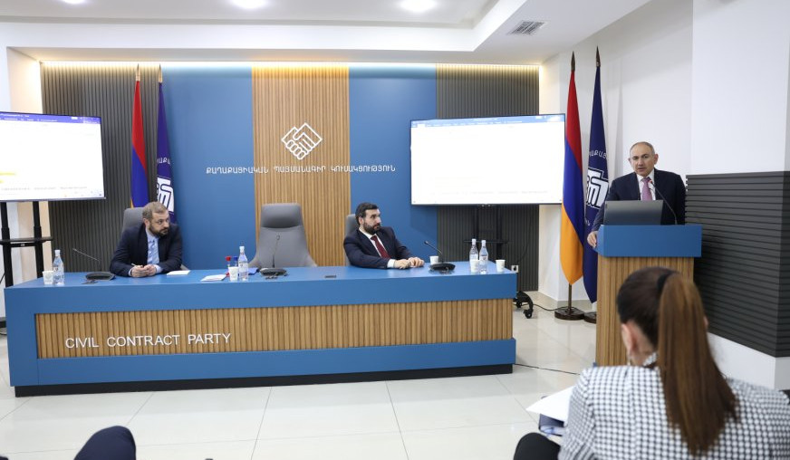 Վարչապետը ՔՊ նիստի մասնակիցներին ներկայացրել է Կուսակցության կանոնադրության փոփոխության նախագիծը