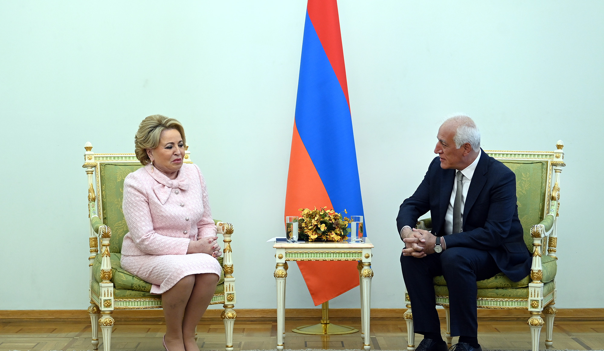 Մատվիենկոն վերահաստատել է ՌԴ պատրաստակամությունը՝ շարունակելու կառուցողական համագործակցությունը ՀՀ-ի հետ