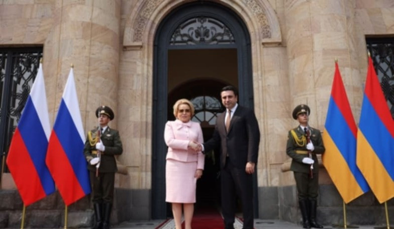 Պաշտոնական այցով Հայաստանում էր Վալենտինա Մատվիենկոյի գլխավորած պատվիրակությունը