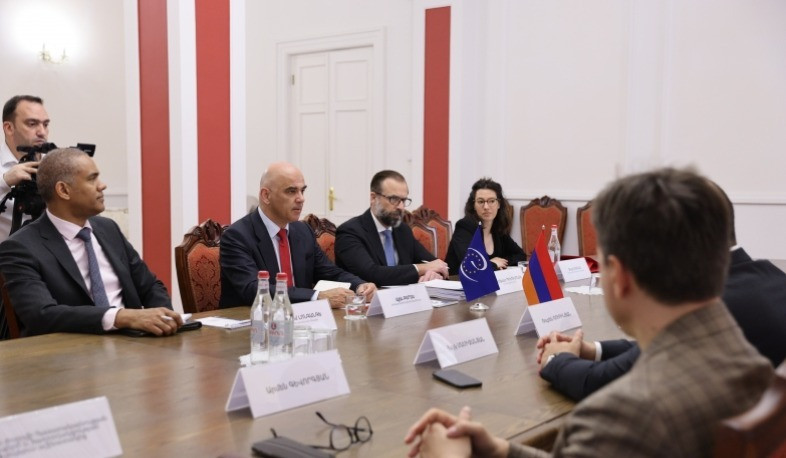 Council of Europe Secretary General hosted at Armenia's Parliament