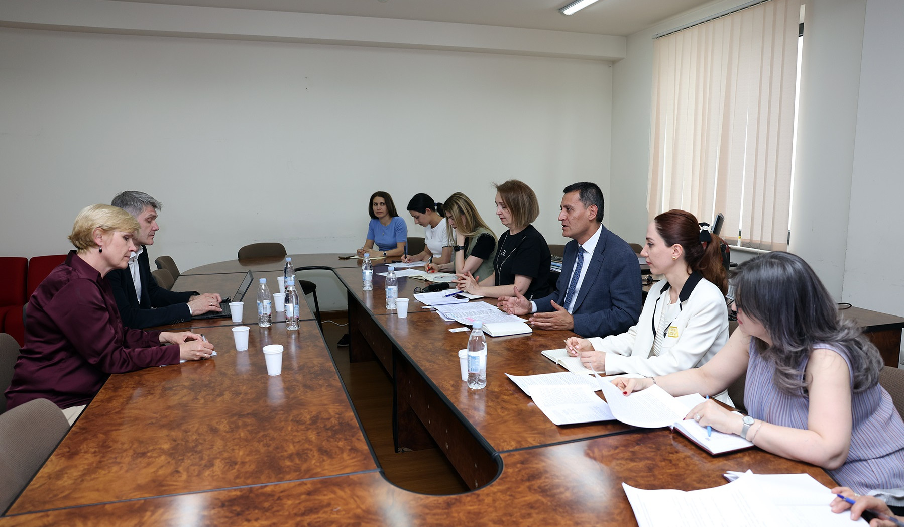 ԿԳՄՍ նախարարի տեղակալը Էստոնիայի պատվիրակության հետ քննարկել է հանրակրթության մեջ ԱԲ ներդրման հարցեր