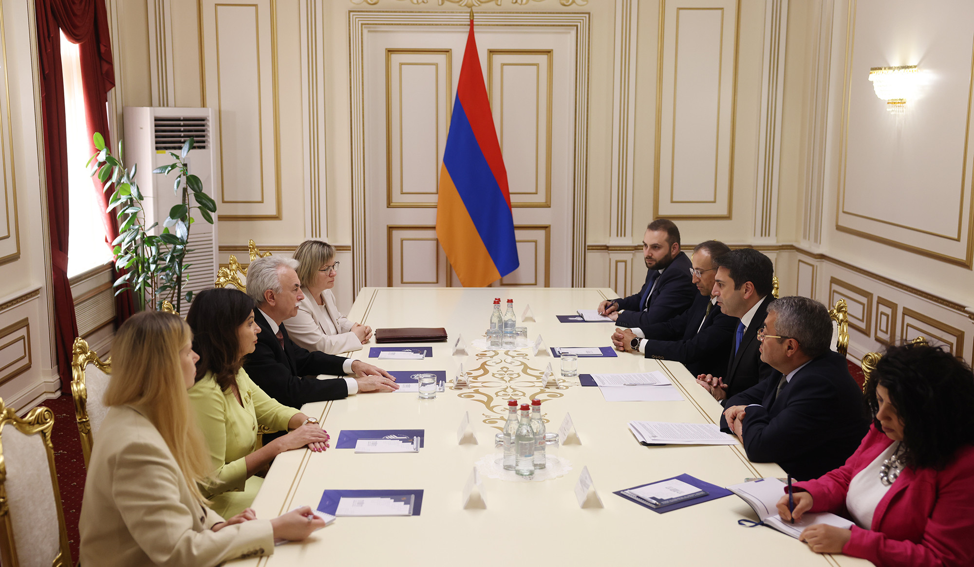 RA NA President meets with Head of Latvia-Armenia Friendship Group of Saeima of Latvia