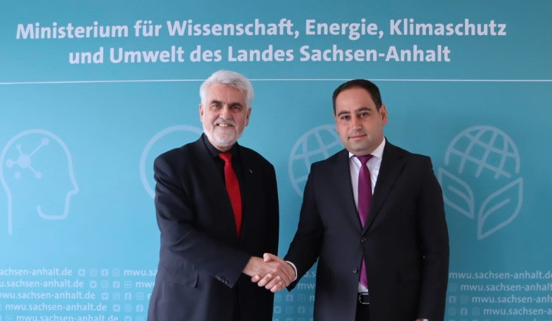 ՏԿԵ նախարարը և Սաքսոնիա-Անհալթ երկրամասի փոխվարչապետն անդրադարձել են վերականգնվող էներգետիկայի զարգացմանը