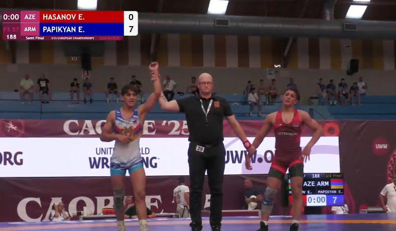 Մ15 ԵԱ. 3 ազատ ոճային ըմբիշ դուրս է եկել եզրափակիչ