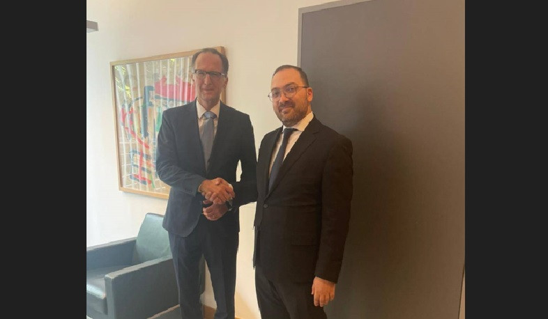 Ermənistan və Almaniya arasında qarşılıqlı maraq doğuran bir sıra məsələlər müzakirə olunub: XİN