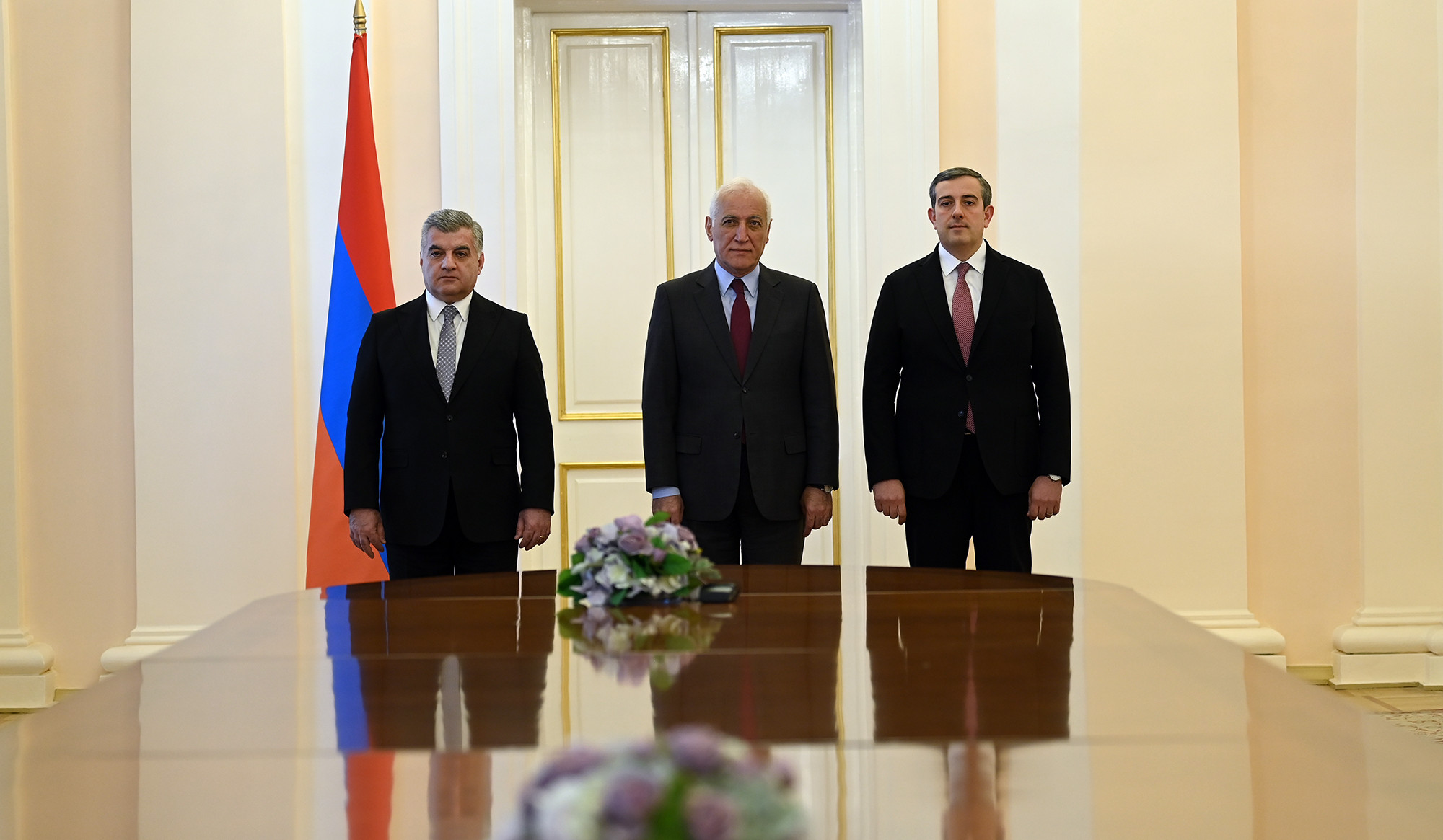 Հանրապետության նախագահի նստավայրում տեղի է ունեցել դատավորների երդման արարողություն