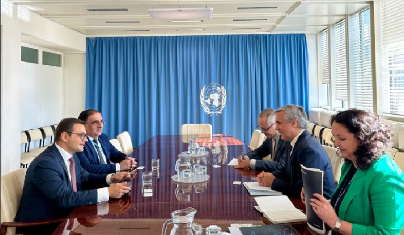 Քննարկվել է Հայաստանի և ՄԱԿ-ի Թմրամիջոցների և հանցավորության դեմ պայքարի գրասենյակի միջև համագործակցության ընթացքը