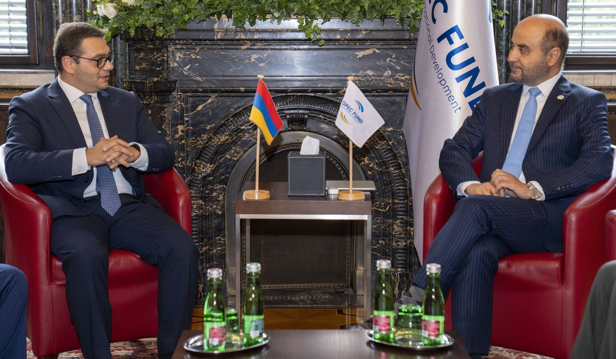 Meeting of Deputy Foreign Minister of Armenia with President of OPEC Fund for International Development