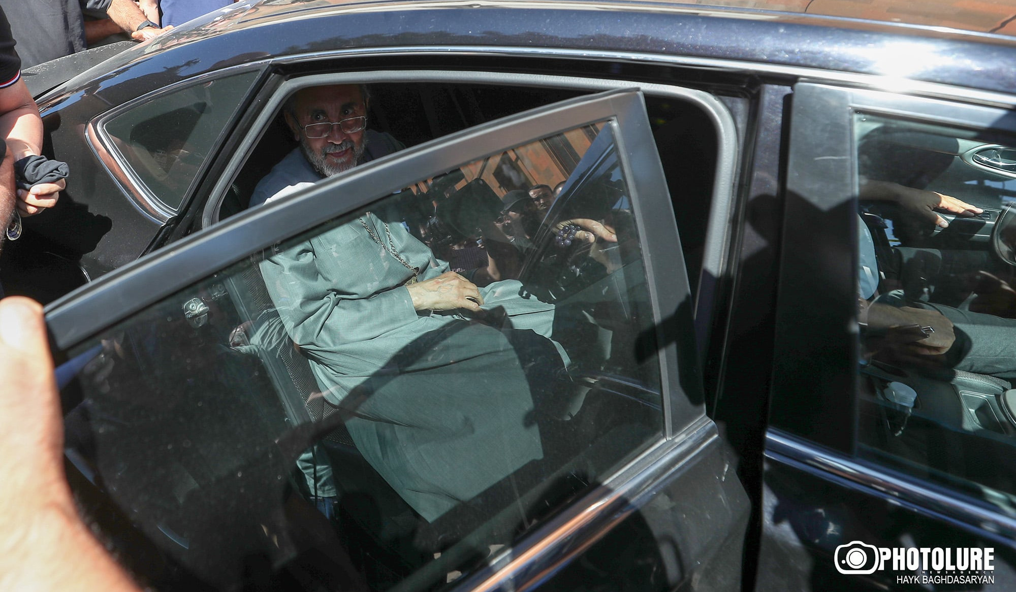 Միքայել Աջապահյանը դեպի ՔԿ ճանապարհը շարունակեց մեքենայով