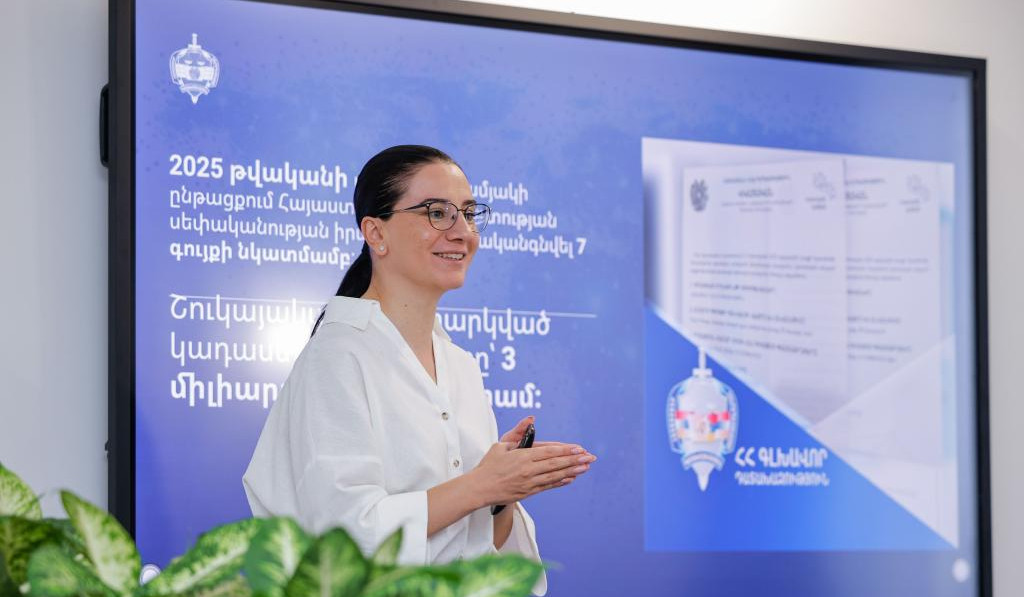 Պետական շահերի պաշտպանություն, ապօրինի ծագում ունեցող գույքի բռնագանձում. Գլխավոր դատախազը հանդիպել է «ՀՈԴՎԱԾ 3» դպրոցի սաների հետ