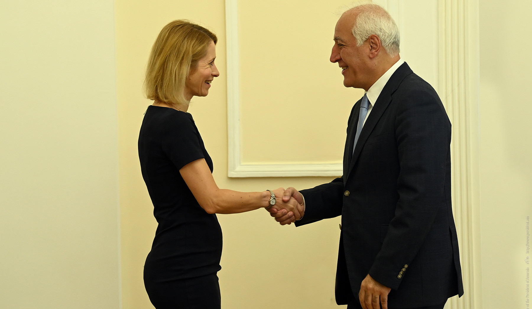 President Vahagn Khachaturyan met with European Commission Vice-President, EU High Representative for Foreign Affairs and Security Policy Kaja Kallas
