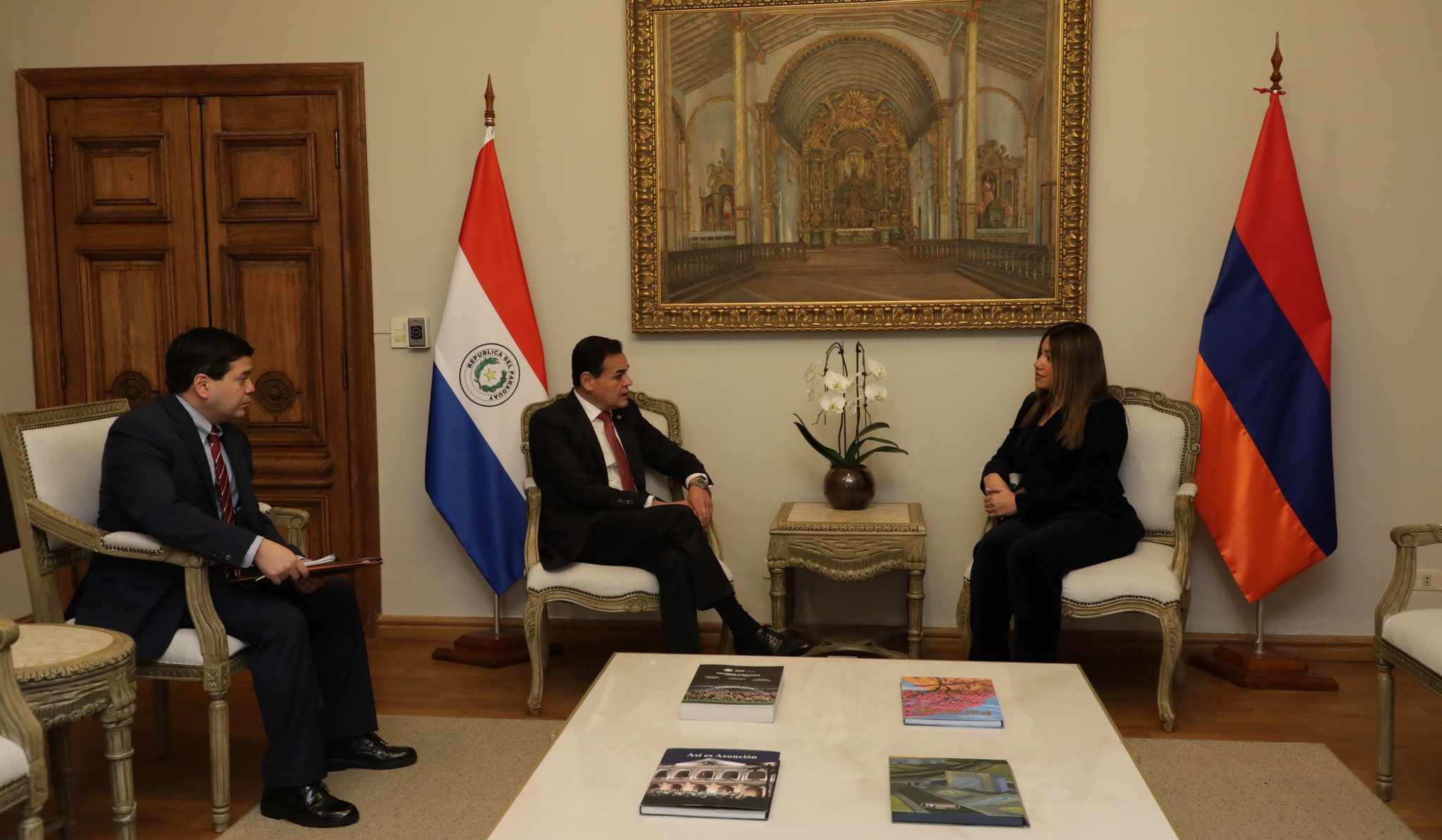 ER səfiri Paraqvay xarici işlər nazirinə Cənubi Qafqazda təhlükəsizlik vəziyyəti haqqında məlumat verib