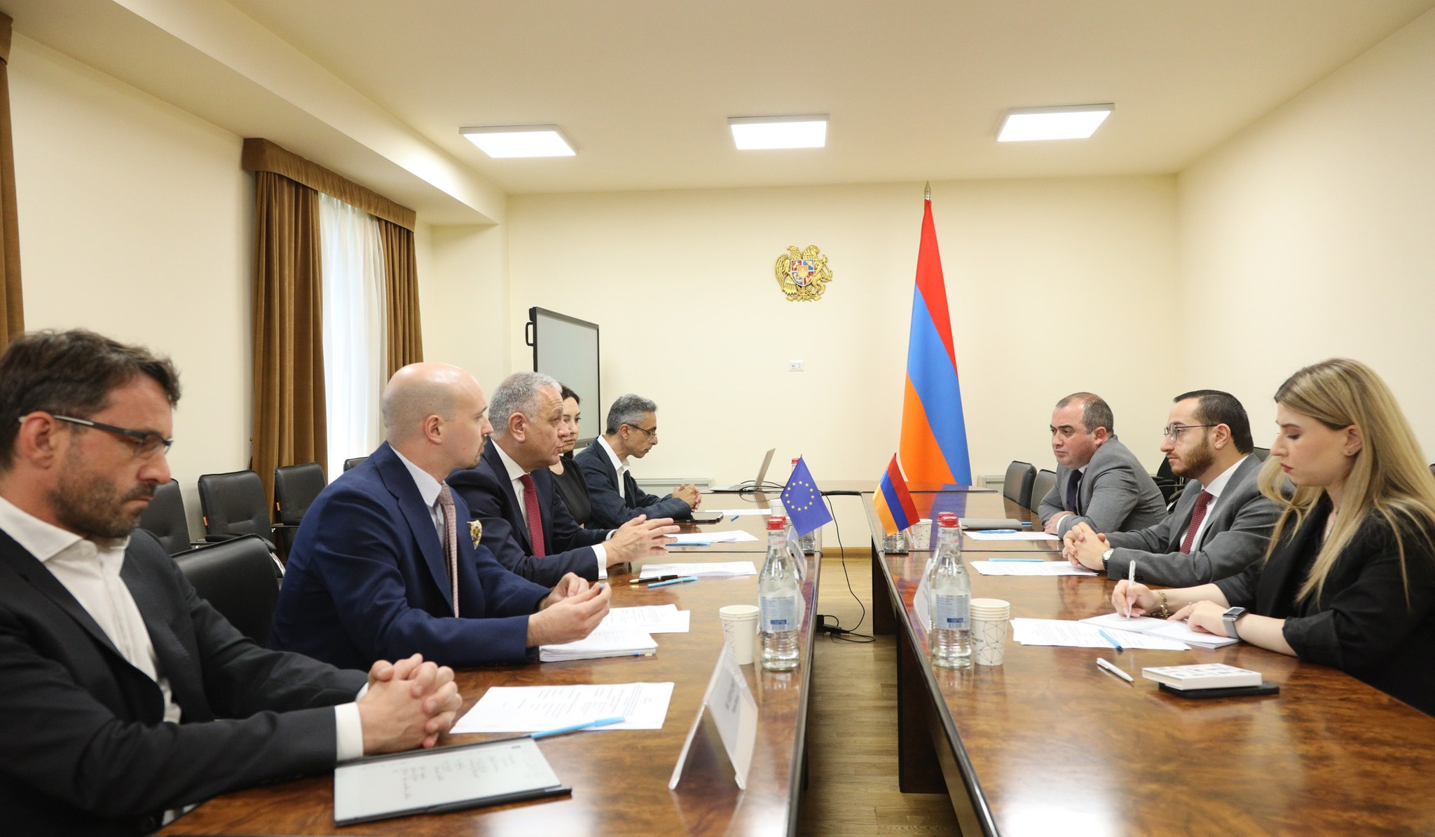 ԵՄ պատվիրակության հետ քննարկվել են նորարարական քաղաքականությունների և ծրագրերի իրականացման լայն հնարավորություններ