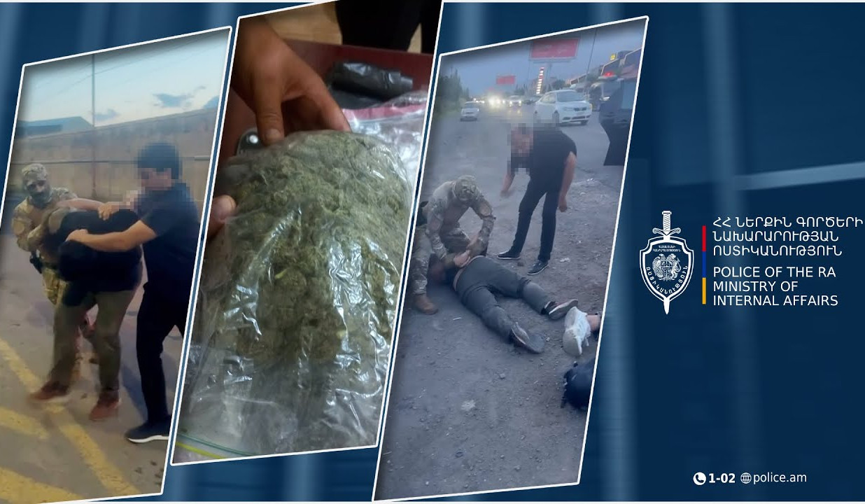 Թմրաշրջանառությունից հանվել է 7 կիլոգրամից ավելի մարիխուանա. կալանավորվել է յոթ անձ