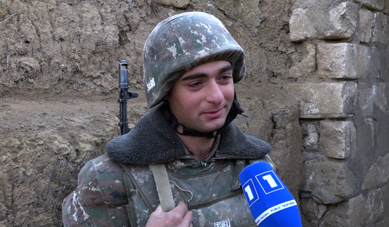Happy New Year from Artsakh soldiers