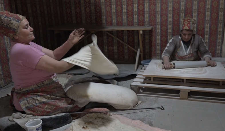 Ավանդական թոնրի լավաշն Իջևանում