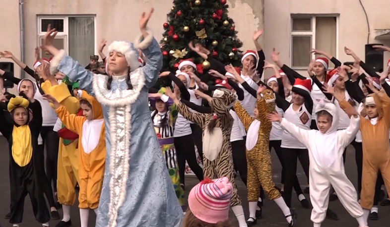 Ձմեռ պապն այցելել է սահմանամերձ Մեխակավան