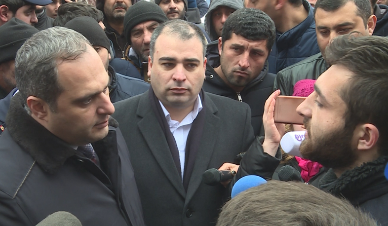 Акции протеста против Манвела Григоряна продолжаются