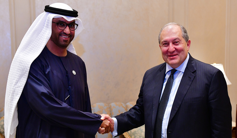 Президент Армении отправился с рабочим визитом в Абу-Даби