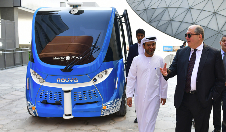 Армен Саргсян посетил Масдар