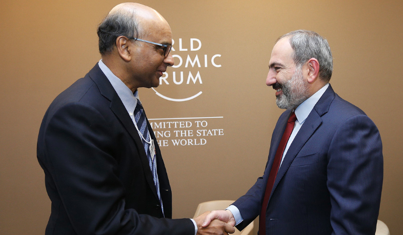 Nikol Pashinyan meets heads of several states