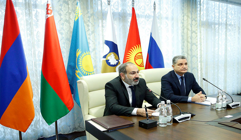 ՀՀ վարչապետը ԵԱՏՄ նիստին հանդես է եկել ելույթով